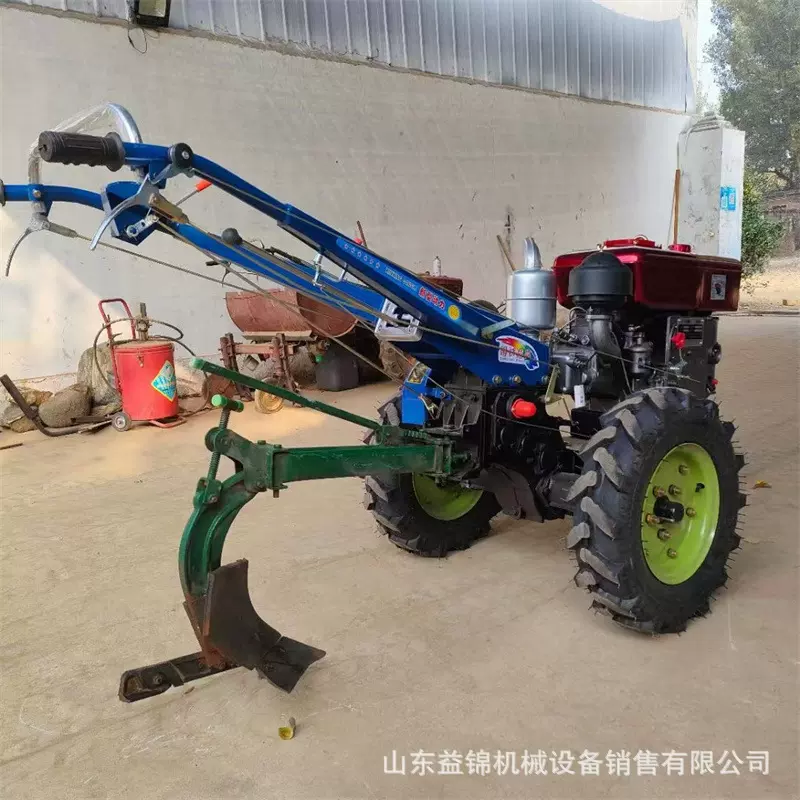 种植农作物起垄机 筑埂机 农用12马力柴油手扶拖拉机 耕地机