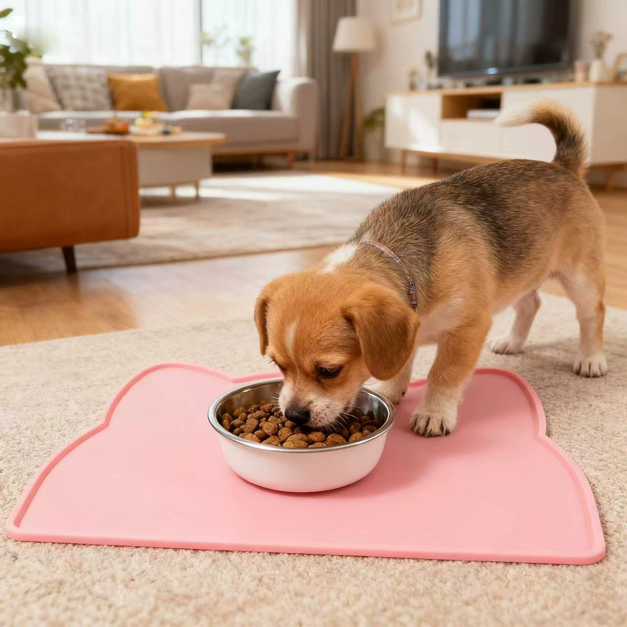 Точечные коврики для домашних животных силиконовые собачьи столовые коврики водонепроницаемые герметичные кормовые коврики для кошек