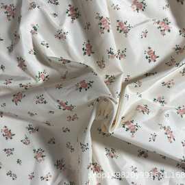 高档印花童装面料 本白底布 宠物印花料 羽绒服印花料 冲锋衣面料