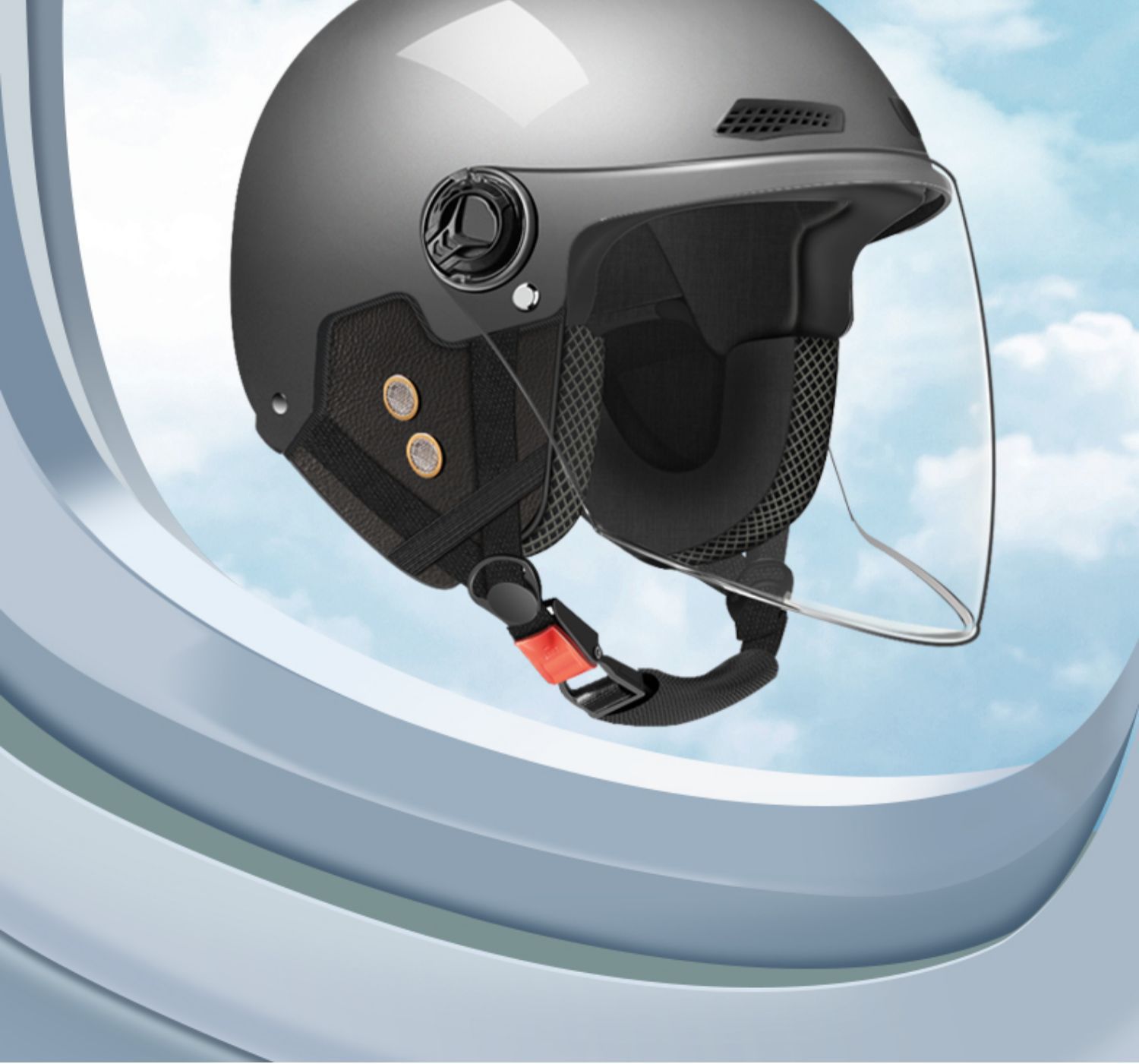 New National Standard Electric Vehicle Helmet for Men and Women, Summer and Winter, Universal Battery Motorcycle Helmet, Safety Helmet, High-Definition Half Helmet
