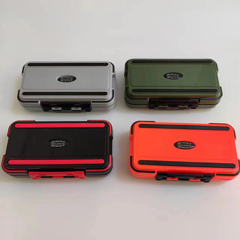 Impermeable accesorios Caja multifuncional anzuelo herramienta luya caja 12 16 28 rejilla más color duro cebo suave almacenamiento