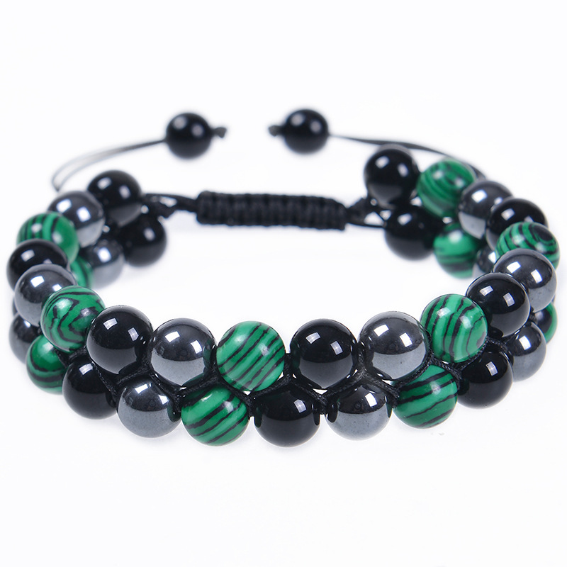 Ethnic Style Color Block Natural Stone Bracelets In Bulk display picture 3