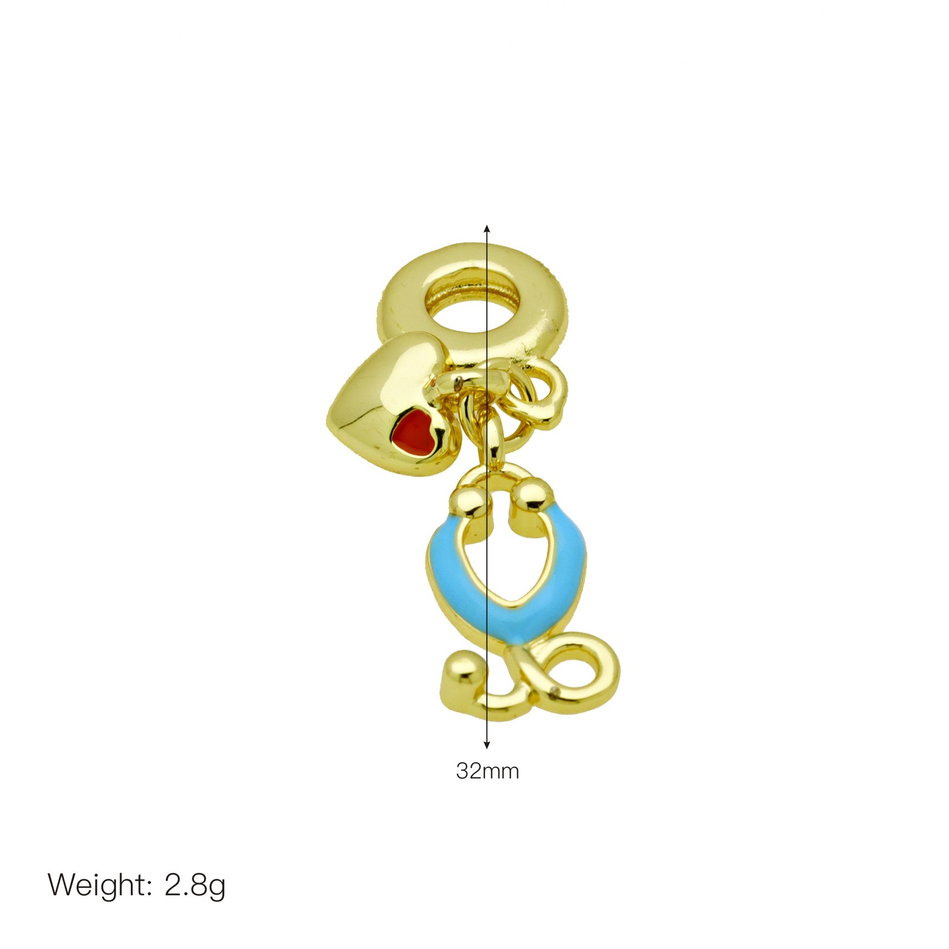 5g Weight Ion Plating (IP) Gold Plating Process Pendant Jewelry Making Type 27MM, 31mm, 32mm Jewelry Making Size 18K Gold Plated Plating Material Zircon Inlay Material DIY Jewelry Accessories Classification 1 Piece Quantity Copper Material Four Leaf Clover, Tower, Letter Pattern Enamel, Inlay Design Casual, Simple Style Style 1 Piece 27MM 31mm 32mm Copper Zircon 18K Gold Plated Four Leaf Clover Tower Letter Pendant 15