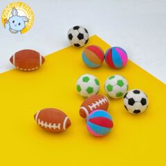 漫画バスケットボールサッカーラグビーシリーズ消しゴム学習用品文房具セット卸売り消しゴムメーカーカスタム