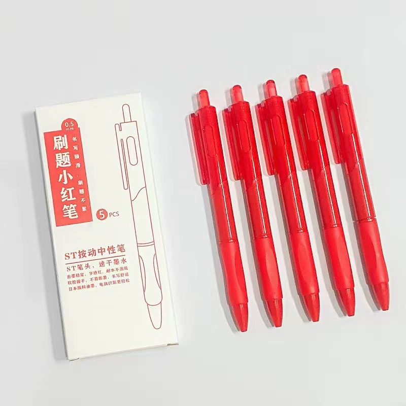 Quick dry high quality rollerball pen for students, 0.5mm