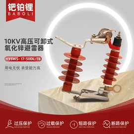 避雷器;隔离开关;高压熔断器