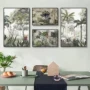 餐厅热带植物客厅挂画