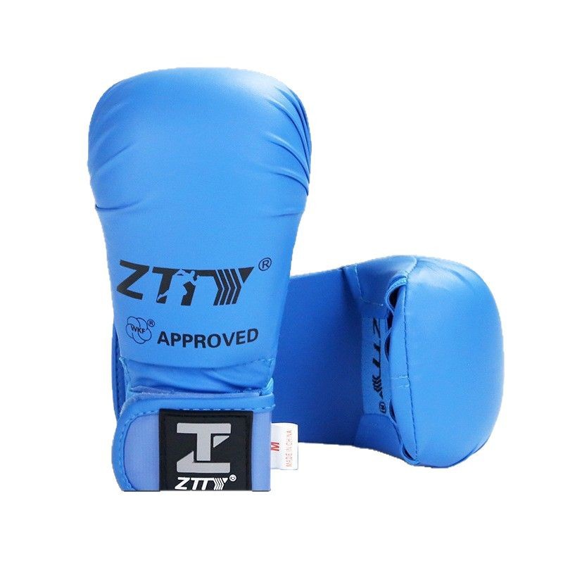 Fábrica directa de ZTTY guantes de Karate guantes de boxeo guardia de la mano niños adultos entrenamiento profesional competencia guardia de la mano