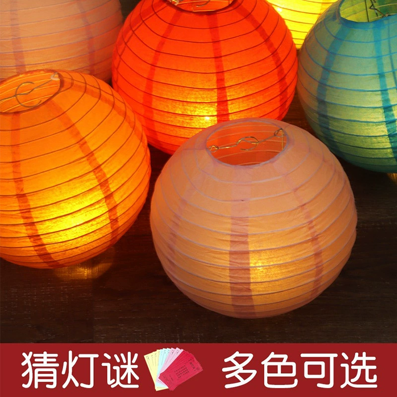 Новогодние украшения ручной работы фонарь Изготовление DIY материал сумка висячие украшения китайский светящийся детский фонарь загадки макет сцены