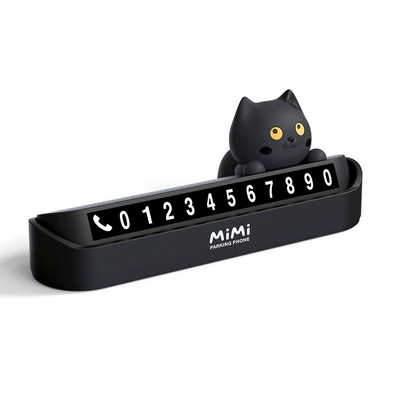 Parking Number Plate Phone — Nömrəli dayanma kartı - mimi-black