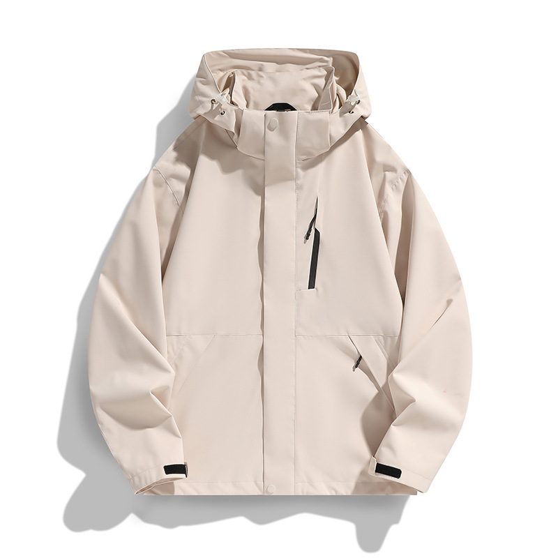 Chaqueta Cortavientos Deportiva de Montaña MD9111, de Poliéster, Sin Forro
