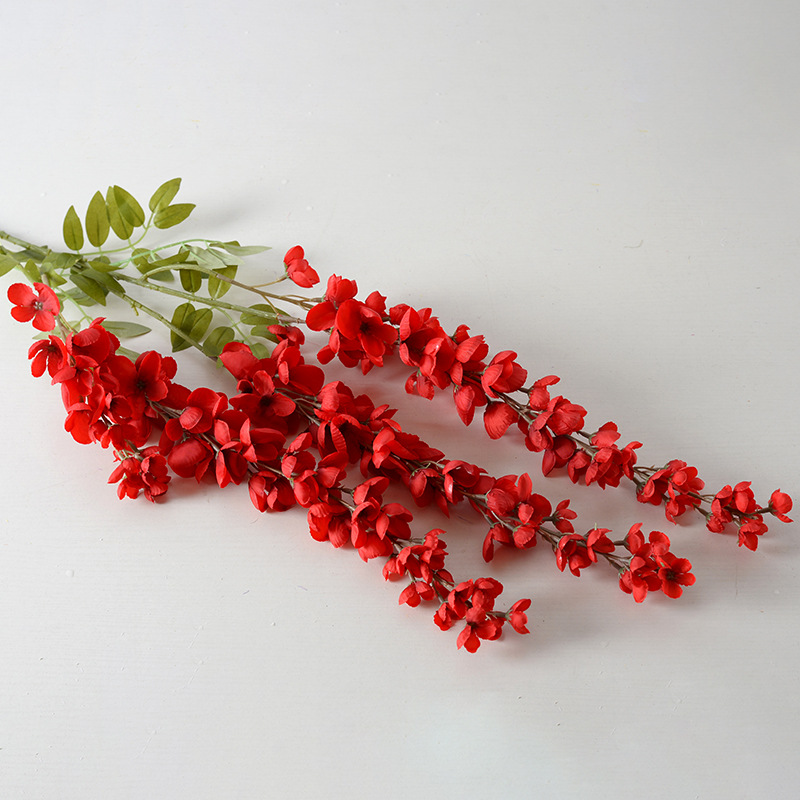 Simulación Abler flor púrpura gigante salón de bodas techo techo de elevación flor de línea alta Monet Wind Flower Hotel