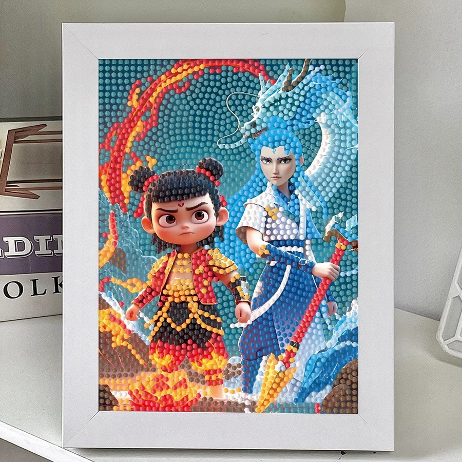 10【페인팅 하트 15x20cm】0