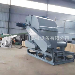 广东1300型号树枝粉碎机强制进料树皮木方木条子粉碎机