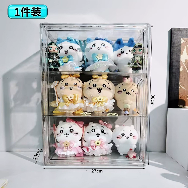 Display Box (Labubu) Acrylic Doll Display Cabinet, Transparent Multi-Size Storage