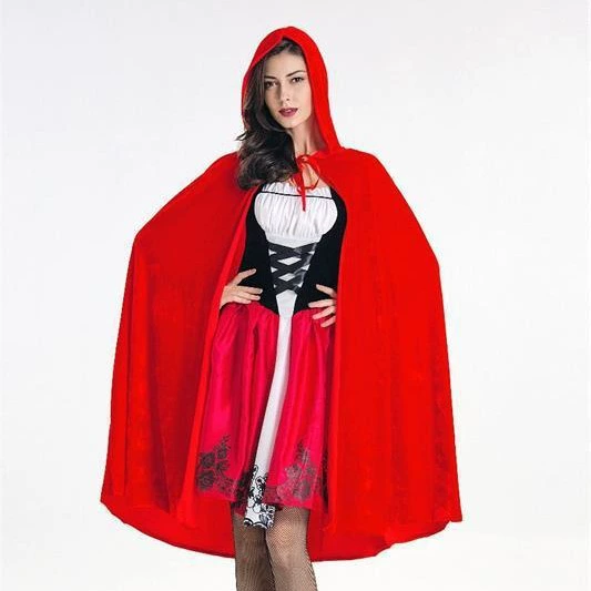Хэллоуин игровая форма аниме Сказка плащ Красная Шапочка костюм сценический костюм Лолиты