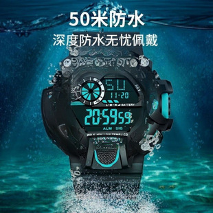 Children's Watch for Primary School Boys, 13-Year-Old Boy Can Only Watch the Time, 8-Year-Old Boy Can Set Alarm Clock 9 Waterproof 10 Luminous 11 Sports