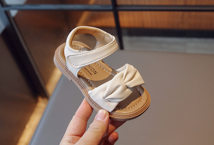 Korean casual soft sole sandals, Velcro baby shoes, 2023 summer new children's shoes_voghion.com