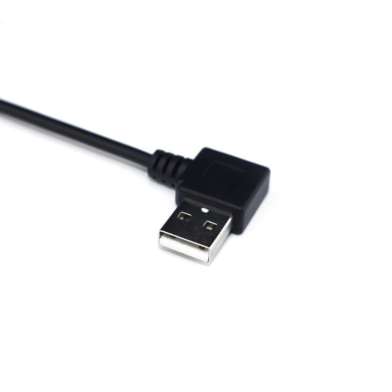 Wholesale pure copper USB single head charging cable 2-core data cable 4-core data cable USB single head power cord USB switch light cord