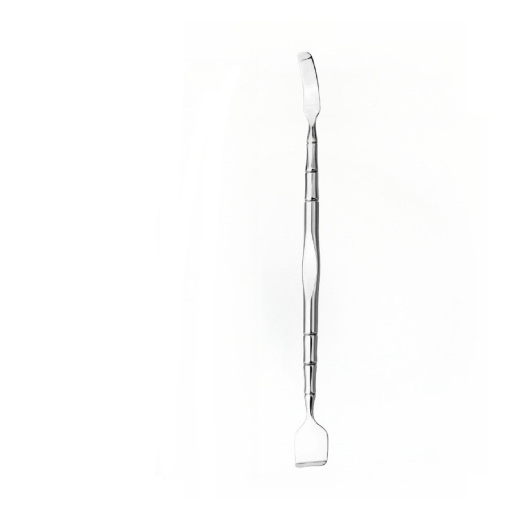 Double-headed curved blackhead shovel