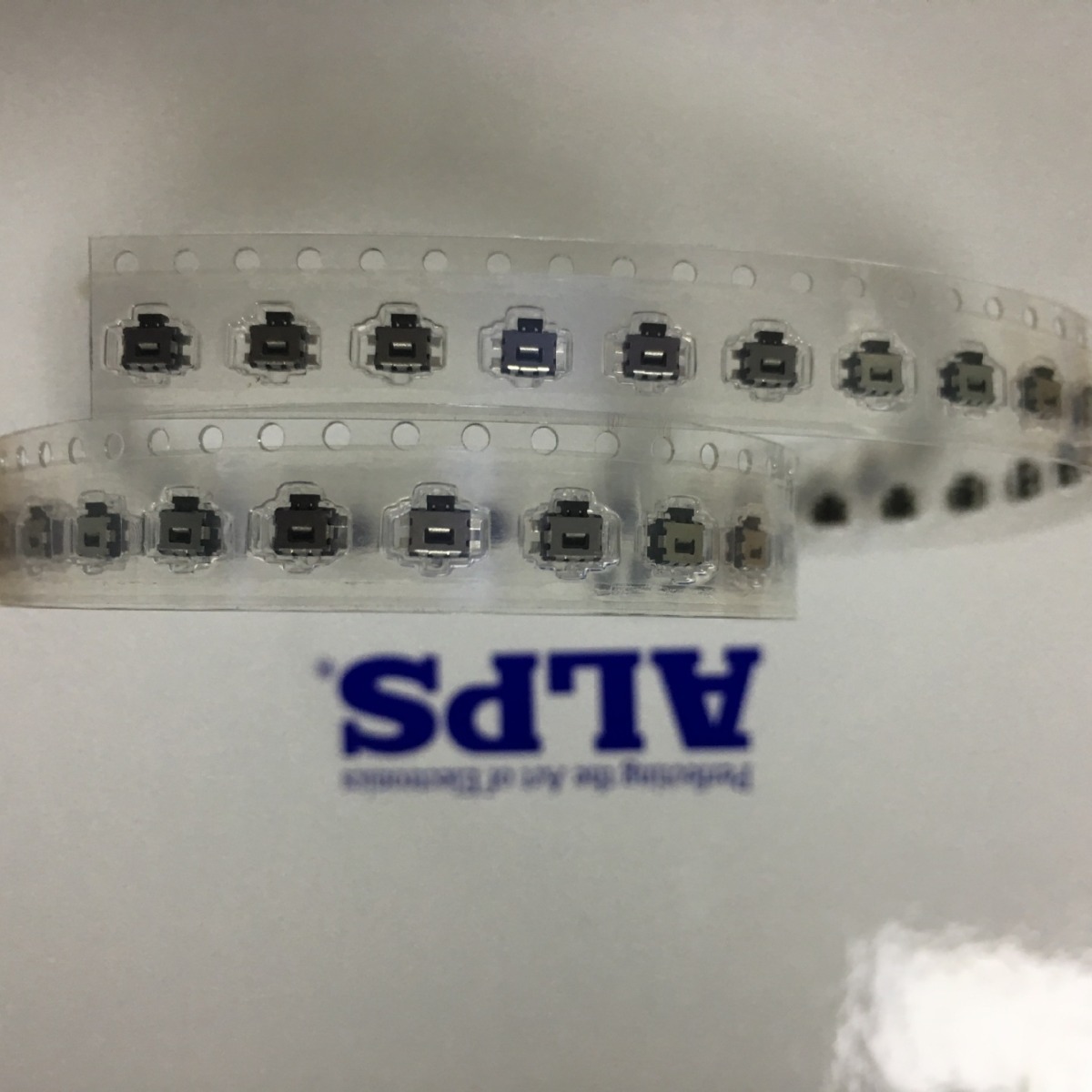 ALPS轻触开关SKSCLBE010  3.5*13.55*1.25mm侧按开关ALPS一级代理