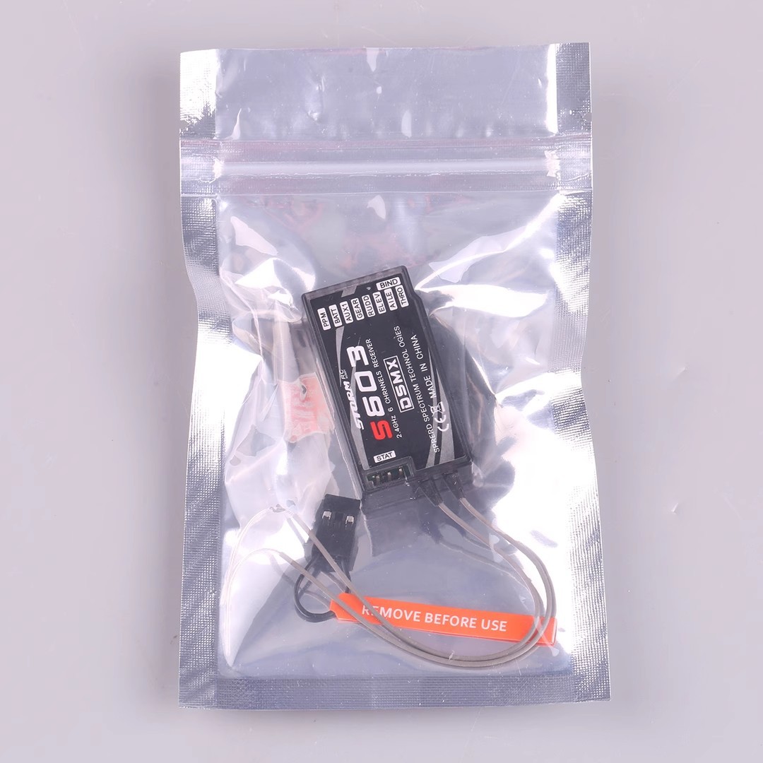 Modelo de avión receptor s603 distancia ultra larga dsm2 dsmx 6 pass AR6210 reemplazo salida ppm sola