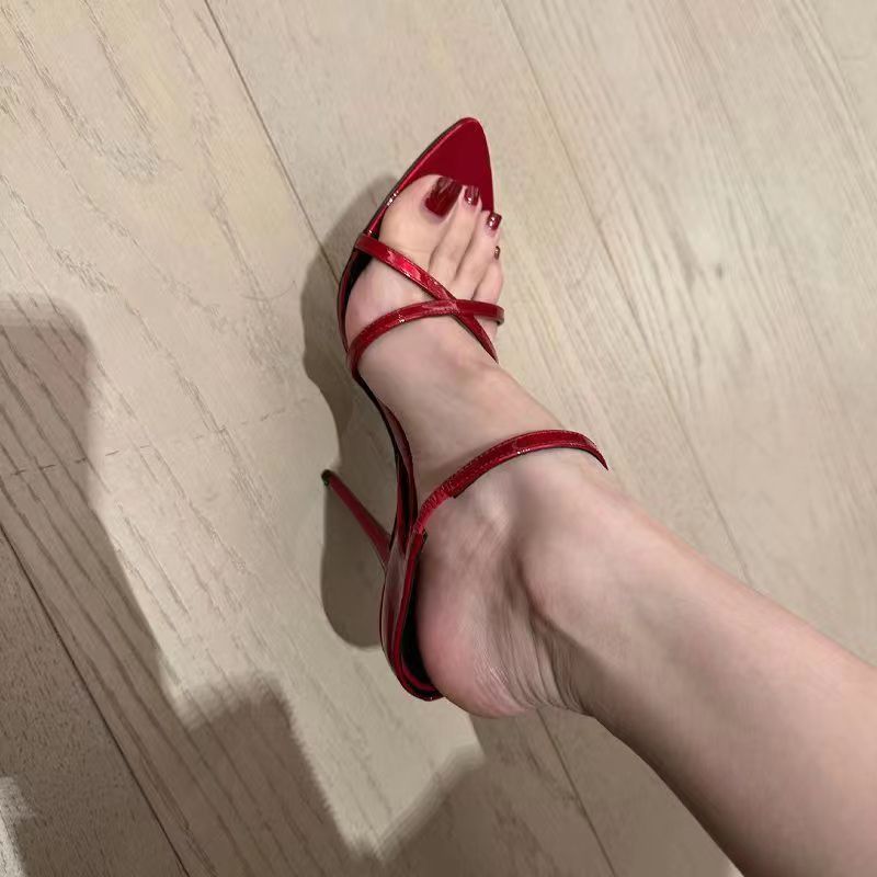 European And American Style High-End Sandals For Women 2025 Summer Hot Trend Sexy Ultra High Heels Outdoor Single Shoes_vogvips.com