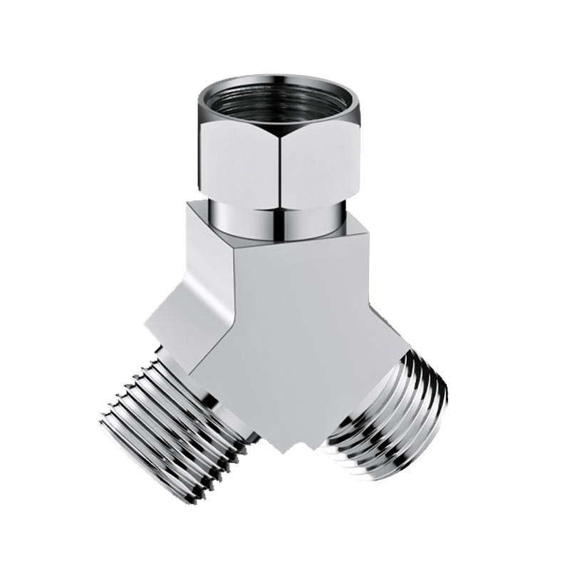 洗濯機用蛇口 1/2 アダプター 三方分水器 1 入口 2 出口 ダブル出口パイプ スプリッター|undefined