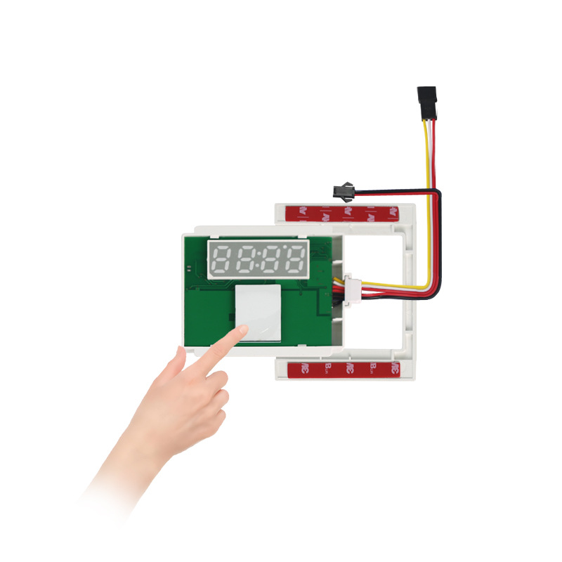 单键时间温度显示智能镜触摸开关触控开关智能镜开关感应开关器