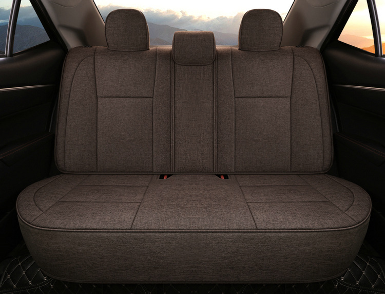 Toyota Corolla One Car One Edition Special Special Four Seasons Full Surrounded Linen Car Cushion Five-seat Car Seat Cover
