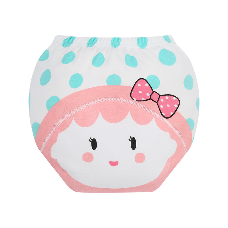 Ropa interior de bebé pantalones de entrenamiento de tocador pantalones de pañales verano masculino y femenino bebé pañal anillo pañal transpirable lavable