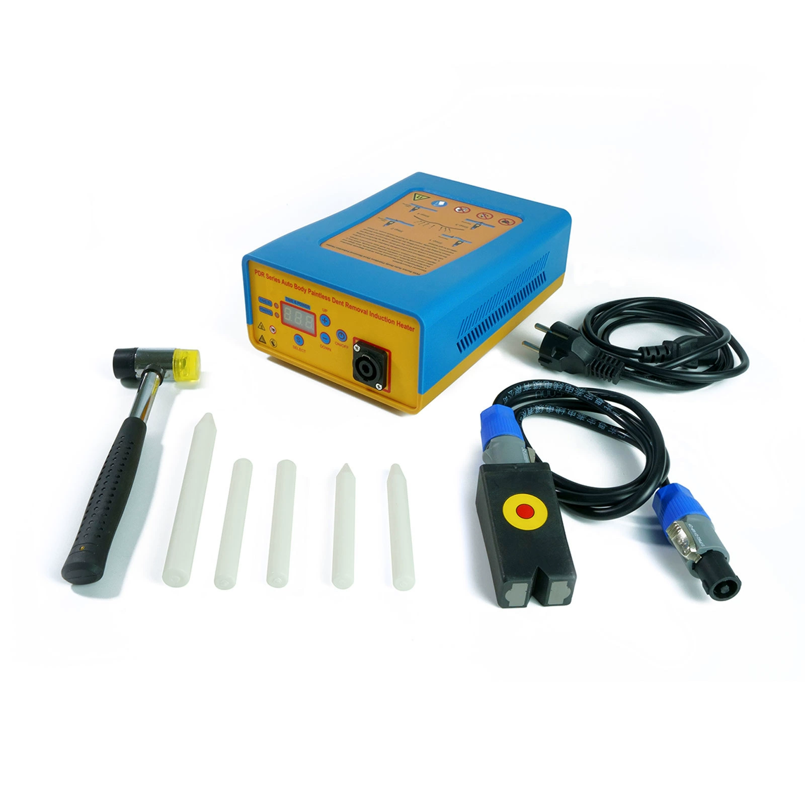 Производители производят ремонт вмятин из листового металла, машина для ремонта корпуса автомобиля, безповрежденная краска, инструмент для ремонта вмятин на складе