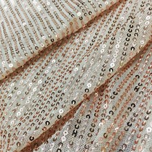 亮片布料锦氨网珠片绣弹力布服装面料时装涤丝辅料女装
