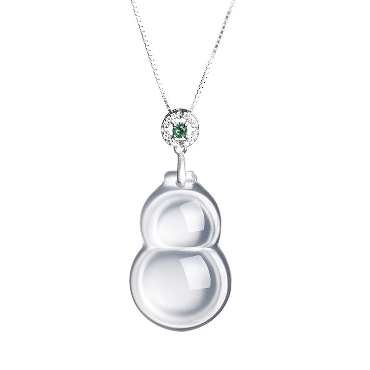 Organic agate pendant jade, accessory, wholesale, silver 925 sample