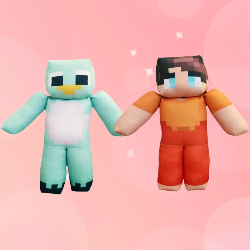 跨境新品milo and chip plush 游戏周边毛绒玩偶公仔|undefined