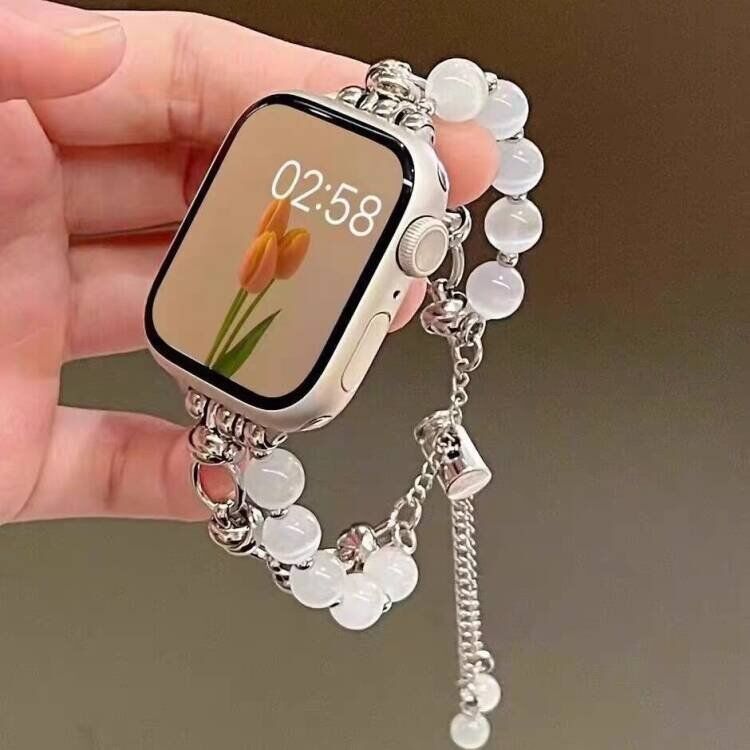 New Pearl Bracelet Gt4/5 Bracelet Suitable for Huawei Watch Gt4Watch3Pro Strap Adjustable Women's g