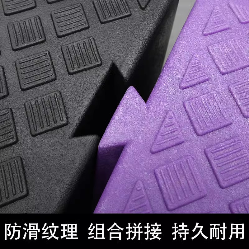 3YV54TF1斜坡垫汽车垫路沿坡门槛垫三角垫减速带橡胶台阶垫马路牙