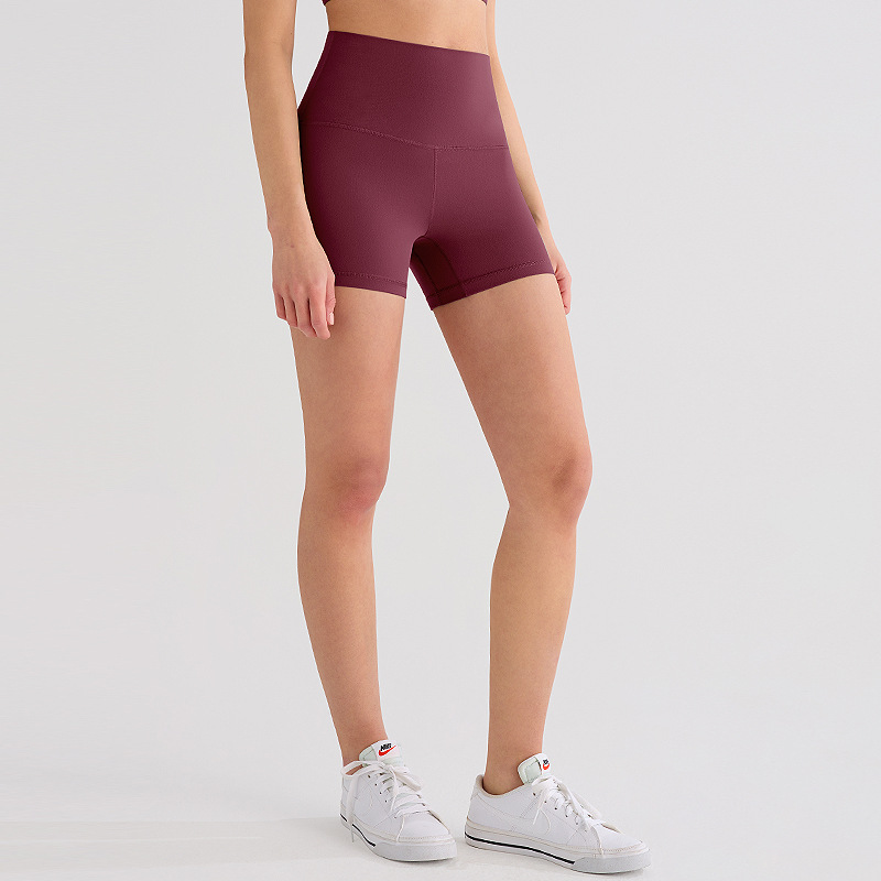 Inf pantalones de yoga de tres puntos para mujer lijados de cintura alta y glúteos pantalones cortos de ciclismo de fitness de secado rápido leggings deportivos lulu