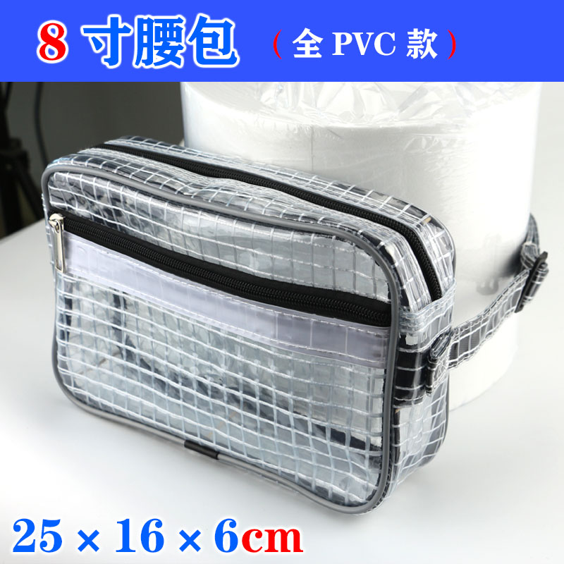 Mochila completamente de PVC sin polvo, kit de herramientas de malla transparente antiestático, almacenamiento limpio de ropa limpia FAB de 17 pulgadas
