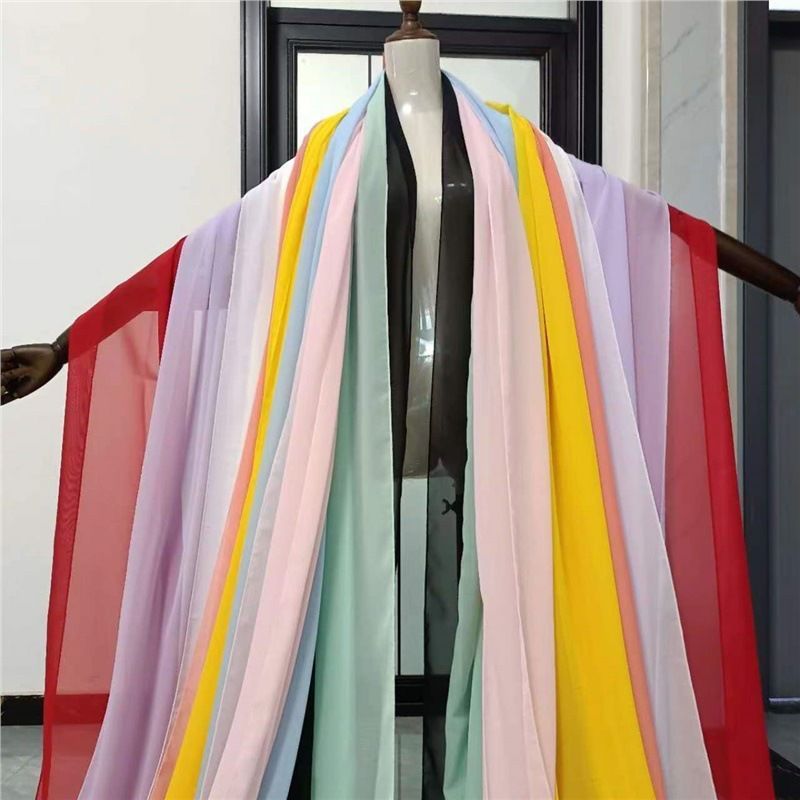 Hanfu shawl, super fairy-like, Dunhuang dance ribbon, classical dance, Chinese style ancient costume shawl, white ancient style shawl