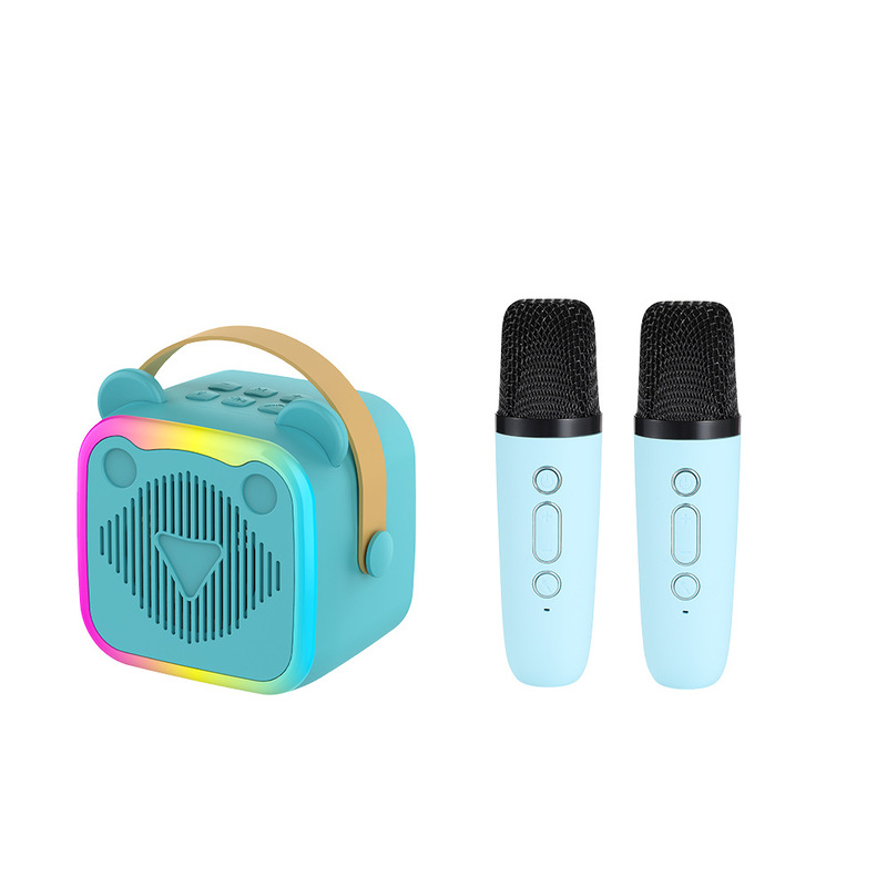カラオケ Bluetooth K10 スピーカー マイク 歌うオーディオ オールインワン マイク付き 誕生日プレゼント 女の子 子供の日 K12|undefined