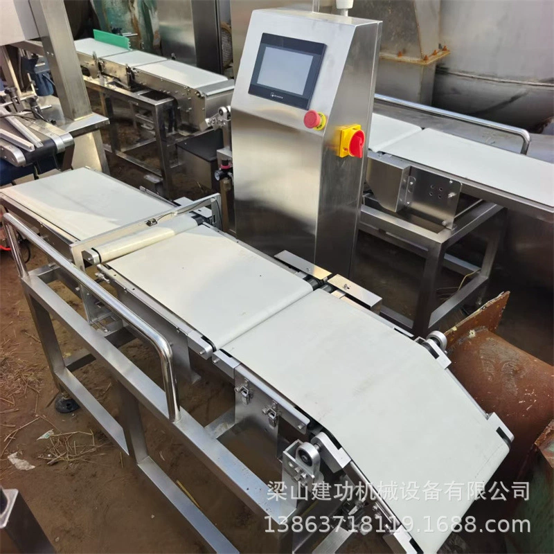 Используется машина для обнаружения веса промышленного автоматического контроля веса веса веса сортная машина для измерения веса металла