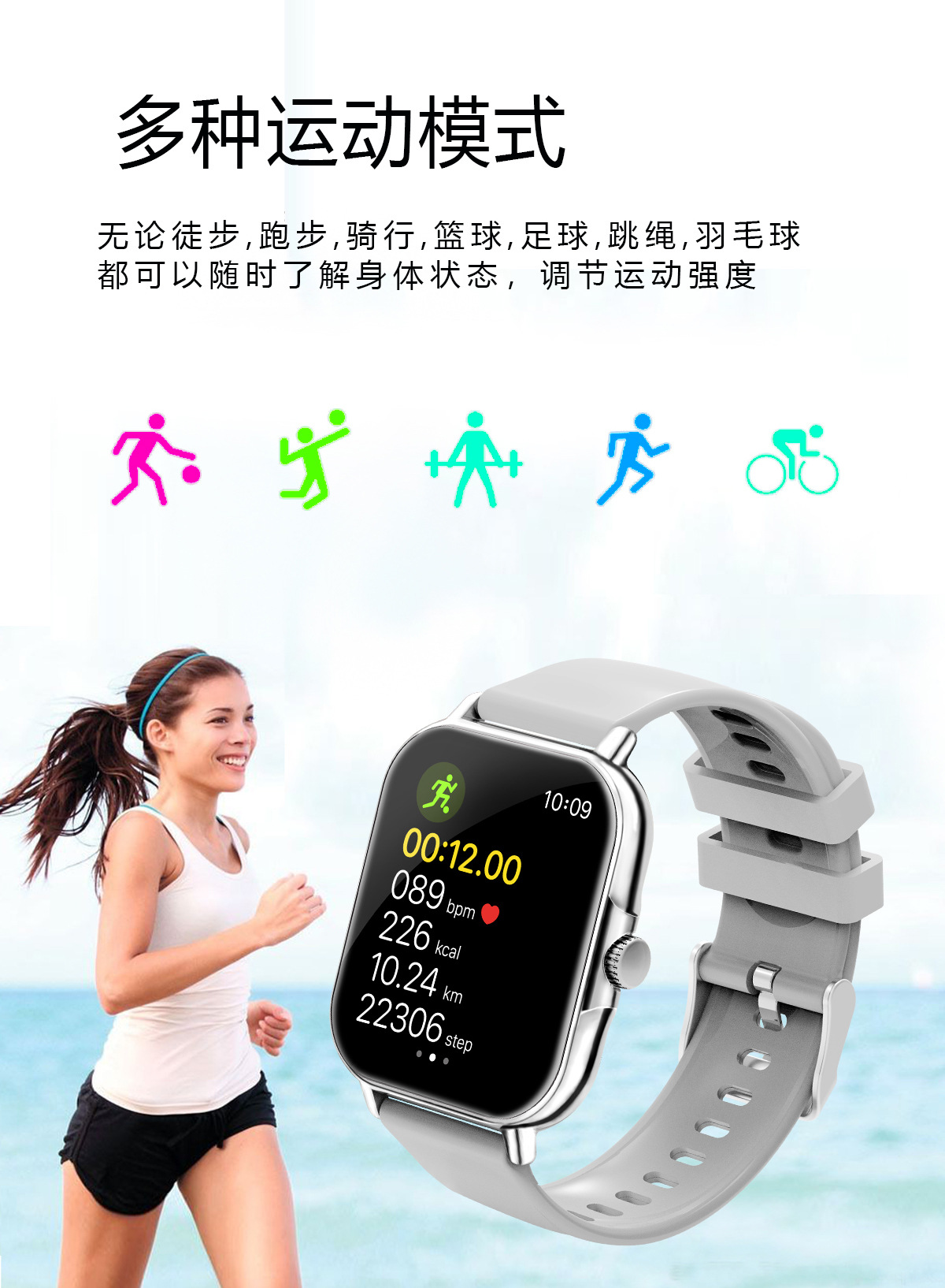 The new CT3 Bluetooth call AI voice assistant NFC access control 1.7-inch GT3050 smartwatch ring undefined