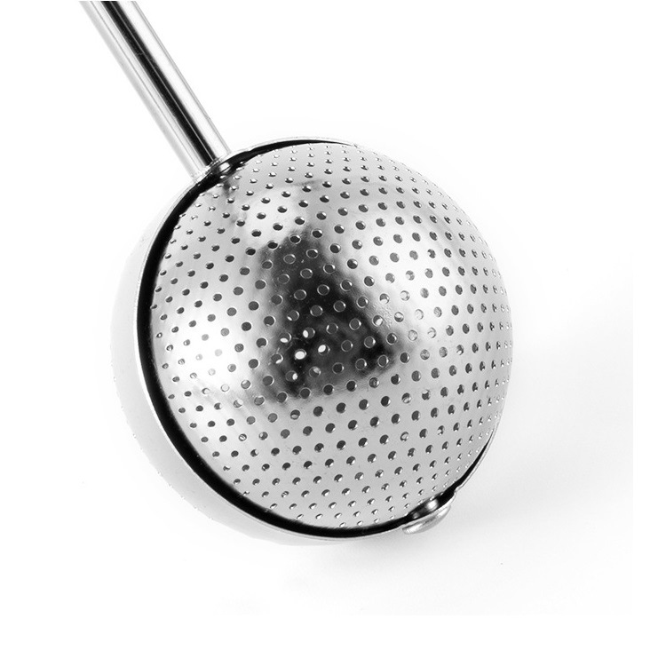 304 bola redonda giratoria giro mango largo café té Filtro de acero inoxidable perfumado Té cerveza bola
