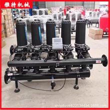 厂家直供农业灌溉园林 T型叠片式过滤器  全自动反冲洗叠片过滤器