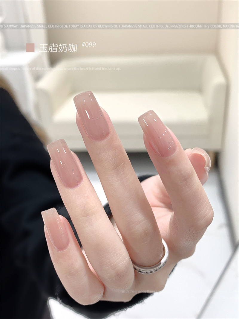 KaSi fototerapia Esmalte de uñas pegamento 2023 nueva primavera y el verano popular blanco lechoso nude rojo cereza salón especial