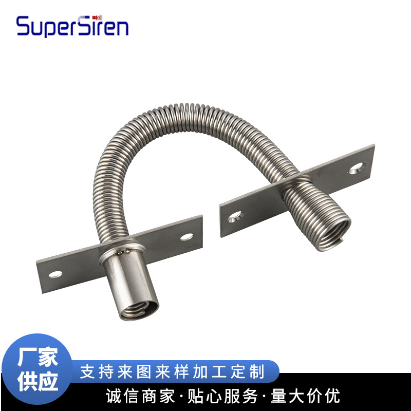 暗装式不锈钢弹簧过线器 嵌入式门禁过线保护器 智能锁过线器