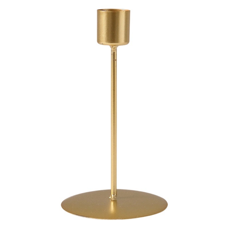 Nórdico hogar Luz de lujo candelabro decoración vintage velas cena apoyos simple hogar romántico decoraciones de mesa