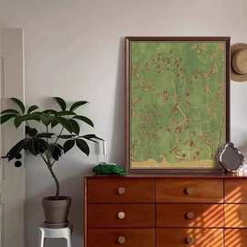 法式复古客厅装饰画高级感餐厅挂画中古风入户玄关柜摆画艺术壁画