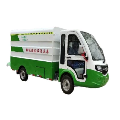 Garbage Removal Vehicle, Ten-Barrel, Elektrik zibil maşınları